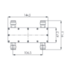 MIC360 4-38 4.3-10f Hybrid Combiner - Image 4